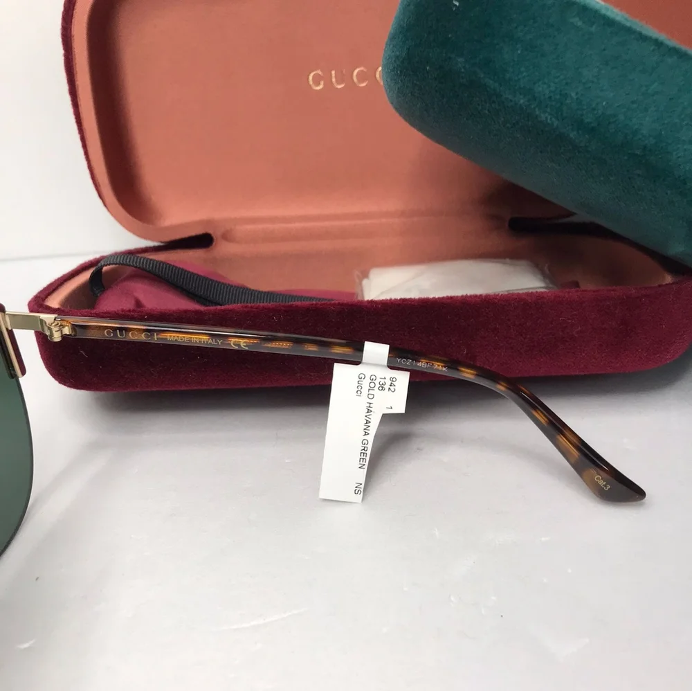 Unisex - 💯Original New GUCCI GG0584S 002 SUNGLASSES
